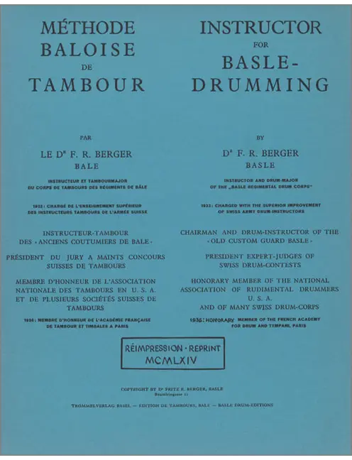Methode Baloise de Tambour